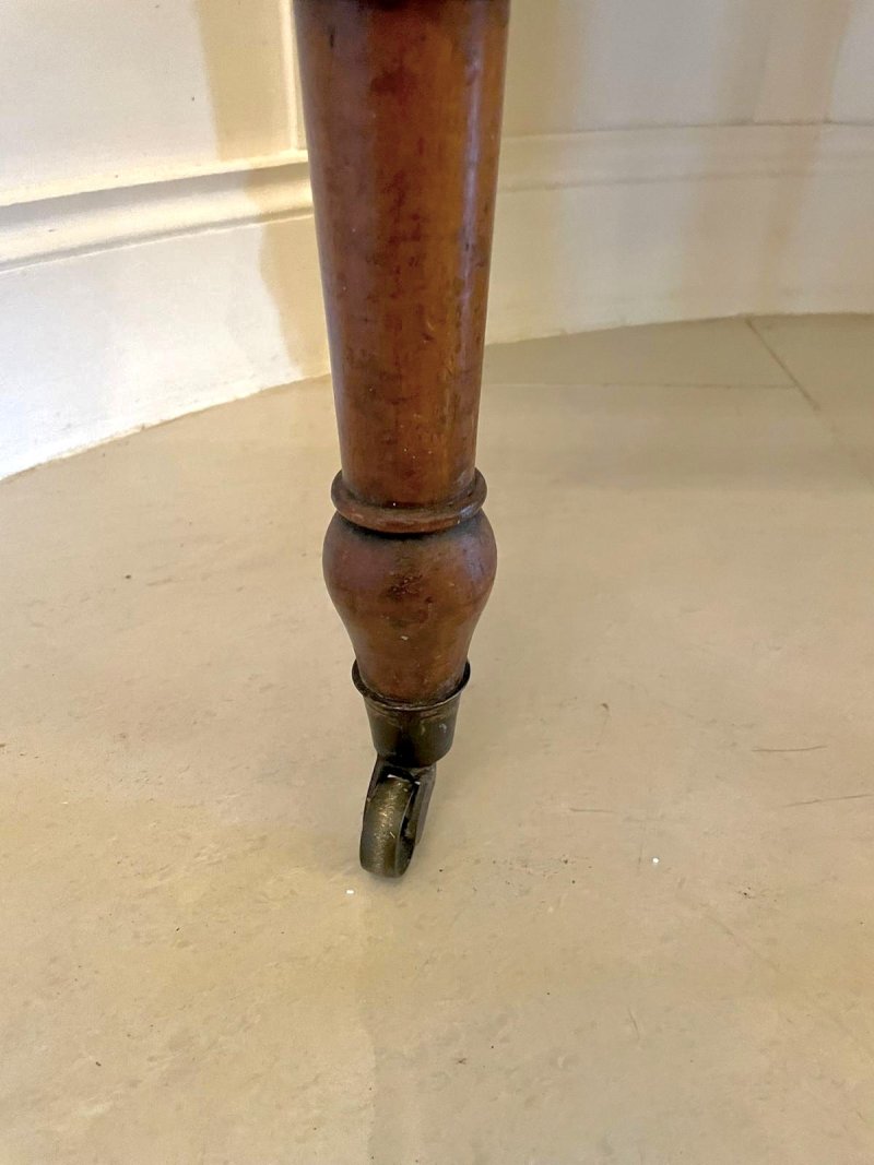 Fine Quality Antique Regency Brass Inlaid Mahogany Breakfront Sideboard - Image 20